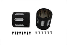 Load image into Gallery viewer, Black Revolver Tip Set For 4 inch Muffler