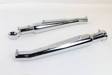 Load image into Gallery viewer, Chrome Megaphone Upsweep Muffler Set