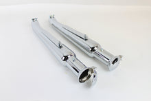 Load image into Gallery viewer, Chrome Megaphone Upsweep Muffler Set