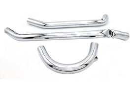 UL Upsweep Exhaust Header Set Chrome