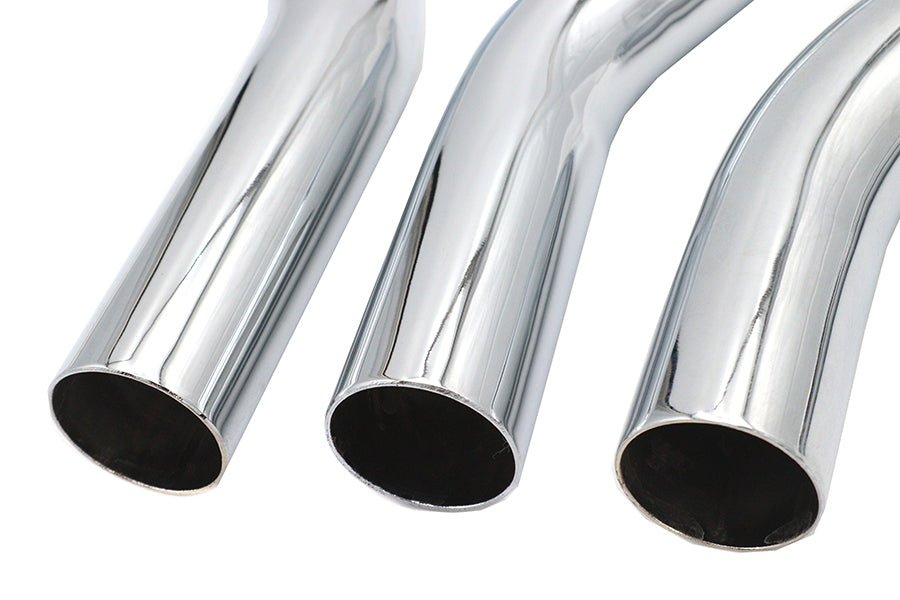 UL Upsweep Exhaust Header Set Chrome