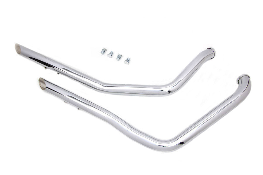 Drag Pipe Set Chrome