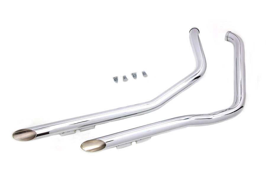 Drag Pipe Set Chrome