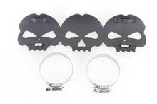 Load image into Gallery viewer, Black Skull Heat Shield