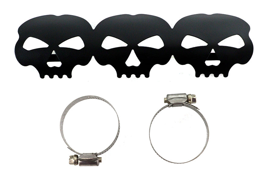Black Skull Heat Shield