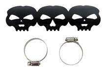 Load image into Gallery viewer, Black Skull Heat Shield