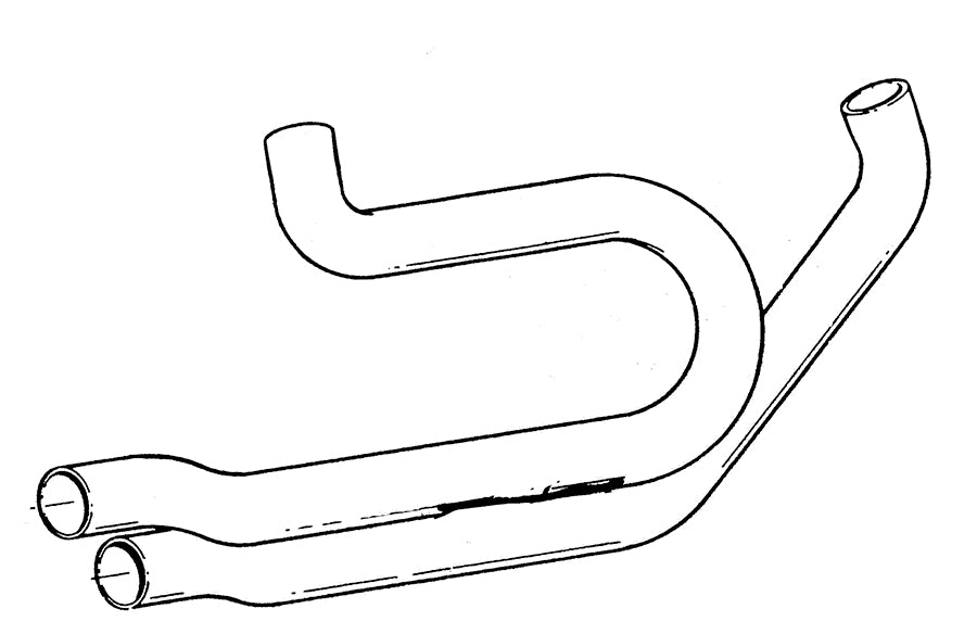 Alphabet XL Exhaust Header Set Chrome