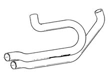 Load image into Gallery viewer, Alphabet XL Exhaust Header Set Chrome