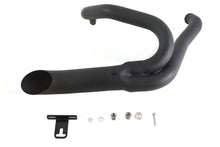 Load image into Gallery viewer, Black Wyatt Gatling 2 into 1 Exhaust Pipe Header Kit
