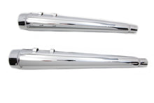Load image into Gallery viewer, Wyatt Gatling Megaphone Muffler Set Chrome