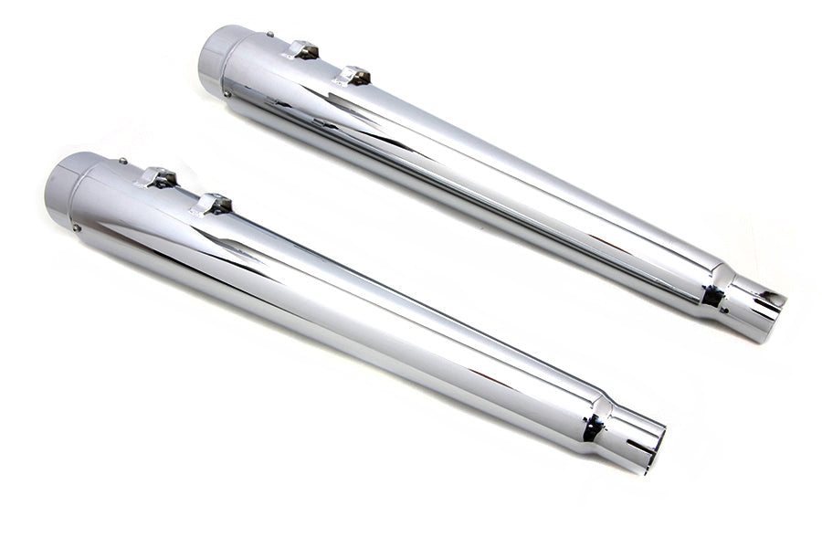 Wyatt Gatling Megaphone Muffler Set Chrome