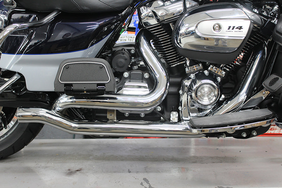 M8 True Dual Header Set Chrome