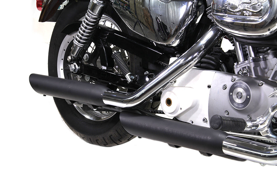 Wyatt Gatling Black Slash Muffler Set