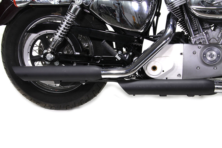 Wyatt Gatling Black Slash Muffler Set