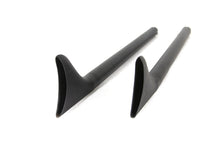 Load image into Gallery viewer, 36 inch Straight Fishtail Exhaust Extension Set Black
