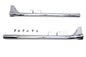 36 inch Bronx Straight Tail Set Chrome