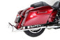 M8 33 inch Straight Fishtail Exhaust Extension Set Chrome