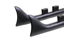 Load image into Gallery viewer, M8 33 inch Straight Fishtail Exhaust Extension Set Black
