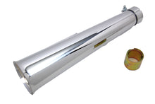 Load image into Gallery viewer, Chrome Megaphone Widow Trust Muffler