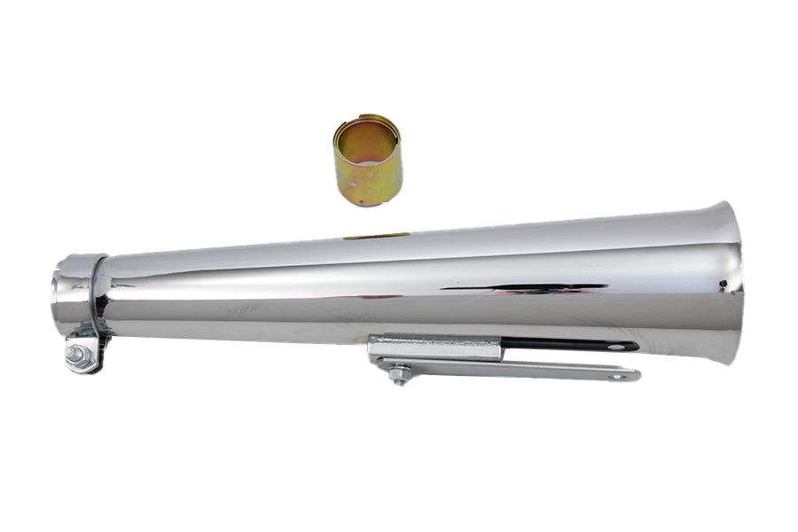 Chrome Megaphone Widow Trust Muffler