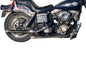 MCM Illusion Drag Pipe Set Chrome