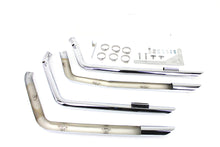 Load image into Gallery viewer, MCM Illusion Drag Pipe Set Chrome