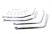Load image into Gallery viewer, MCM Illusion Drag Pipe Set Chrome