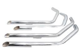 MCM Illusion Drag Pipe Set Chrome