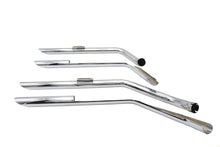 Load image into Gallery viewer, MCM Illusion Drag Pipe Set Chrome