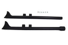 Load image into Gallery viewer, M8 36 inch Straight Fishtail Exhaust Extension Set Black