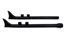 Load image into Gallery viewer, M8 33 inch Straight Fishtail Exhaust Extension Set Black