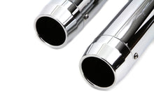 Load image into Gallery viewer, Chrome Slip On Muffler Set With Chrome Tips