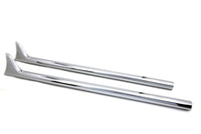 Load image into Gallery viewer, 40 inch Straight Fishtail Exhaust Extension Set Chrome