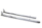 40 inch Straight Fishtail Exhaust Extension Set Chrome
