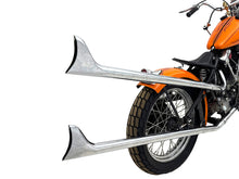 Load image into Gallery viewer, 40 inch Straight Fishtail Exhaust Extension Set Chrome