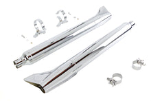 Load image into Gallery viewer, 1961 Style Fishtail Muffler Kit Chrome