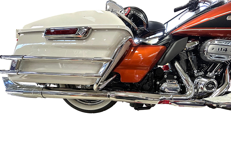 1961 Style Fishtail Muffler Kit Chrome