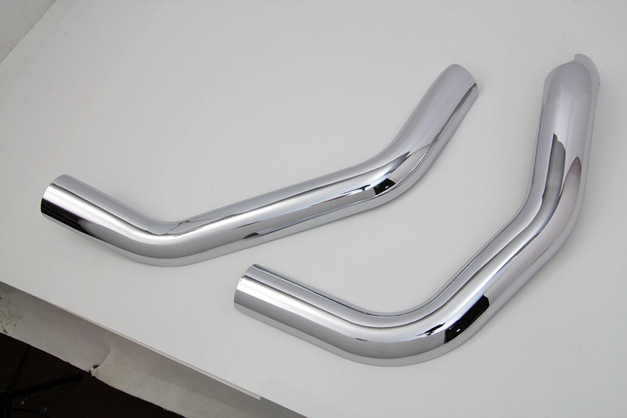Plain Heat Shield Set Chrome