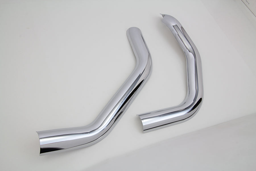 Plain Heat Shield Set Chrome
