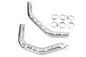 Drilled Heat Shield Set Chrome
