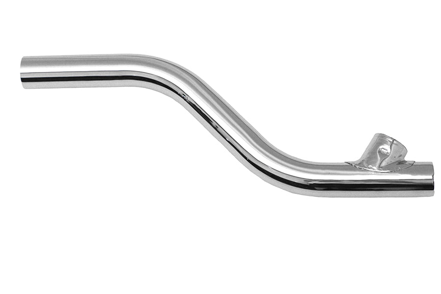 Upsweep Y-Pipe Pipe Extension Chrome