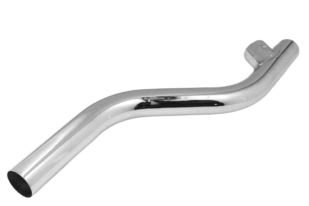 Upsweep Y-Pipe Pipe Extension Chrome