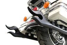Load image into Gallery viewer, 36 inch Straight Flame Exhaust Pipe Extension Set Black