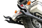 36 inch Straight Flame Exhaust Pipe Extension Set Black