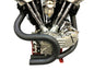 Ultima Knucklehead Pipe Set Black