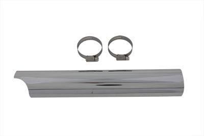 Chrome 14 inch Lower Y Exhaust Heat Shield