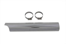Load image into Gallery viewer, Chrome 14 inch Lower Y Exhaust Heat Shield