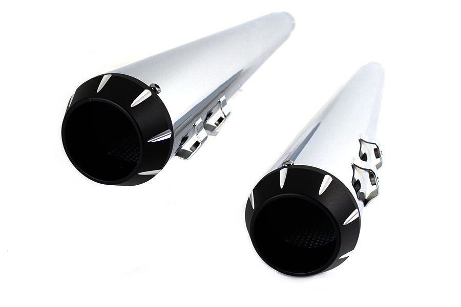 Wyatt Gatling Muffler Set with Tapered Tips