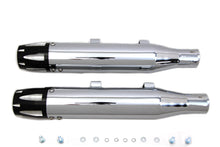 Load image into Gallery viewer, Chrome Highlighted Revolver Tip Muffler Set