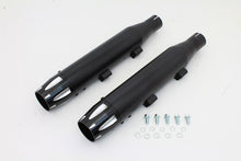 Load image into Gallery viewer, Black Highlighted Revolver Tip Muffler Set